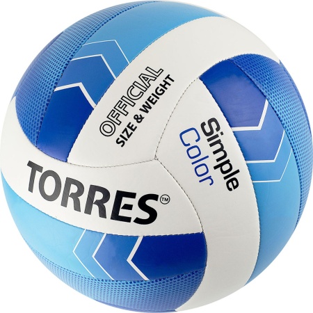 Купить Мяч волейбольный Torres Simple Color любительский р.5 в Касимове 
